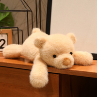 Jouets en peluche doux, animaux de la forêt, éléphant, lapin, renard, décoration de bureau, animaux en peluche personnalisés, jouets en peluche sur mesure