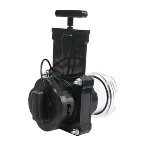 Válvula de desagüe manual para caravana, plástico, negro, para tanque de agua gris, componentes para RV - Product Image 1