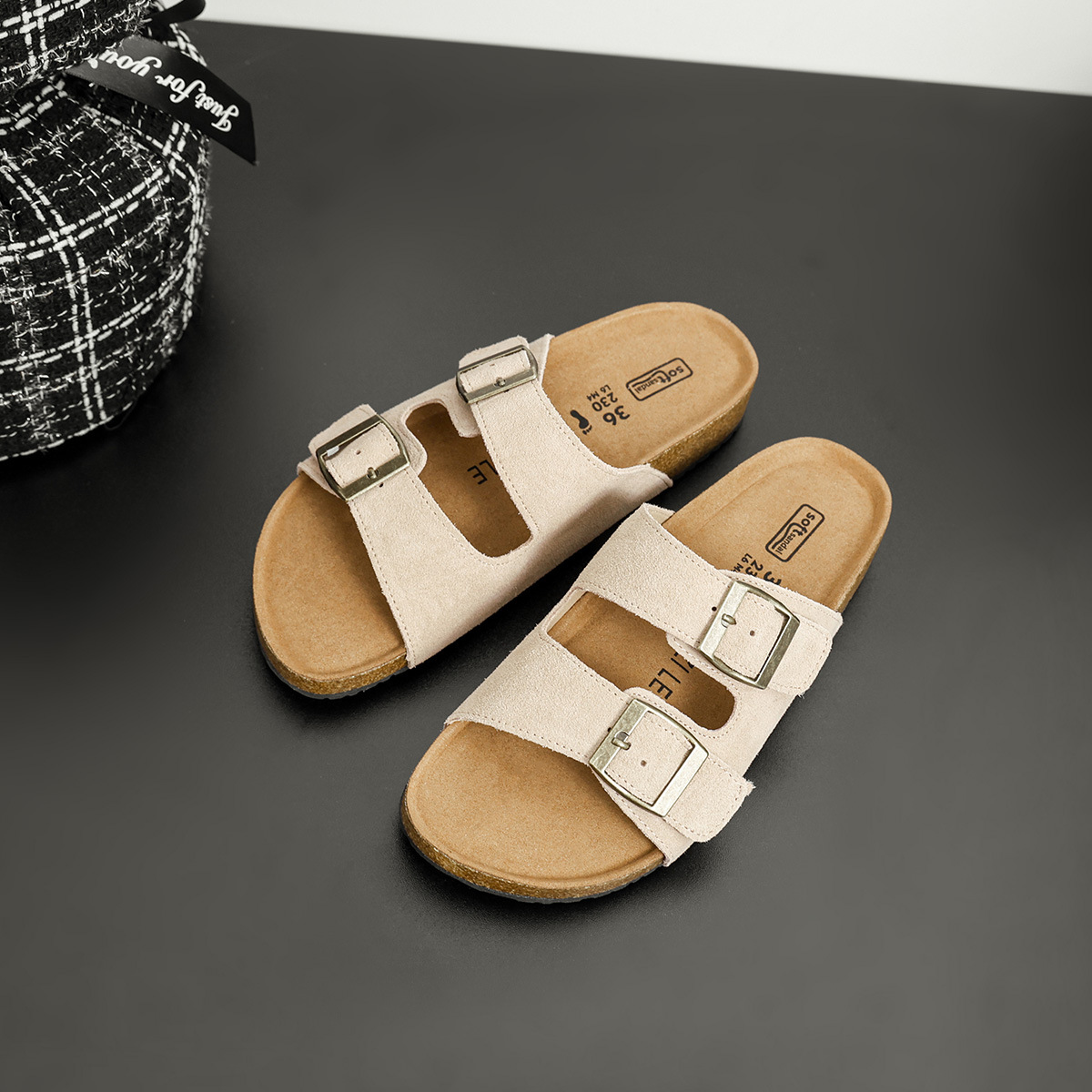 Creamy-white [birkenstocks slippers -022]