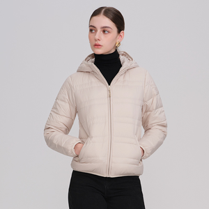 <b>Lightweight</b> and warm women's down <b>jacket</b>, versatile for everyday wear in winter. - Product Image 6