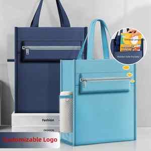 Porte-documents Grande Capacité Direct Usine, Sac de Rétention pour Étudiants, Livres et Tutorat, Étanche, Logo Personnalisable, Cours de Formation - Product Image 2