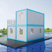 Vente en gros de maison en conteneur mobile préfabriquée durable de taille personnalisée 40 pieds Maison en conteneur extensible de luxe de haute qualité