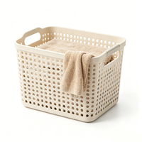 Panier de rangement en plastique personnalisé, fabrication OEM au Vietnam, produits en plastique durables, panier organisateur pour la maison, la cuisine, la salle de bain
