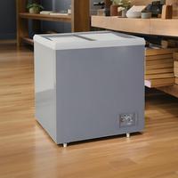 Utilisé Horizontal Top Open Deep Chest Deux Portes en Verre Réfrigérateur et Congélateur 150l -25 ° c à-10 ° c