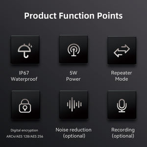 Dmr डिजिटल रेडियो 10w kamai <span class=keywords><strong>Dr</strong></span>-6500 सौंदर्यज 128 256 260 घंटे एकल आवृत्ति रिपेटर मोड रिकॉर्ड करता है - Product Image 3