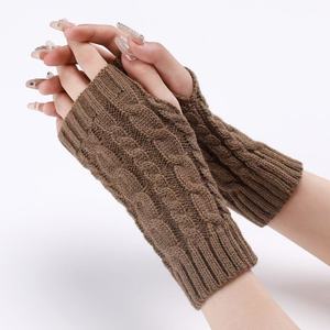 Guantes de <span class=keywords><strong>Scooter</strong></span> KAIXI <span class=keywords><strong>para</strong></span> Hombre y Mujer, Mitones de Punto Acrílico de Alta Calidad, Cortos y sin Dedos - Product Image 3