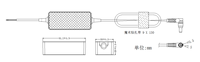 Convertisseur DC-DC médical 65W 9V-32V, adaptateur d'alimentation pour chargeur de voiture, camping-car, bateau, station d'énergie solaire, stockage d'énergie photovoltaïque