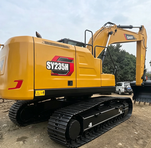 Excavatrice de qualité professionnelle SY235H avec une masse opérationnelle de 24 tonnes pour flotte de location quotidienne, travaux municipaux et civils - Product Image 1