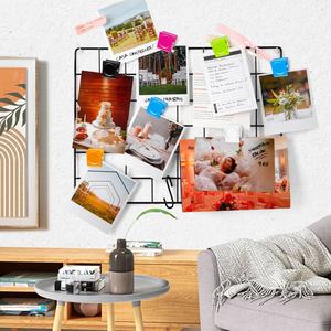 סגנון יפה ומגוון צבעים מרובעים מהדק כוח ספיחה חזק מקרר מגנטים ממתכת עמיד - Product Image 3