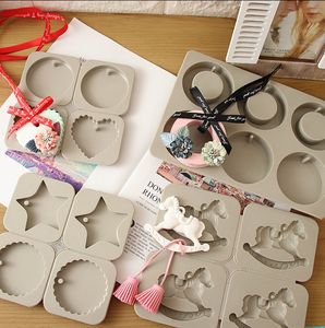 DIY 24 Types Custom Oval Round Rectangle Heart Shape Aromatherapy <strong>Wax</strong> <strong>Melt</strong> Mold Silicone Candle Plaster Ornaments <strong>Mould</strong> for Soap - Product Image 4
