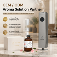 Diffuseur d'arômes professionnel commercial sur pied, machine à parfum avec une capacité de 1500 ml, contrôle par application pour hôtel, bureau, centre commercial