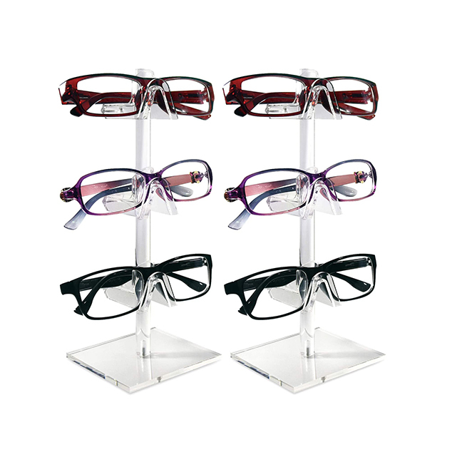 Acrylic Sunglasses Organizer Clear Eyeglasses Display