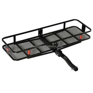 TOOTUFF 59"L x 19"W x 6"H Trailer Hitch Cargo Carrier Hitch Mount Vehicle Cargo Basket 500lb Capacity