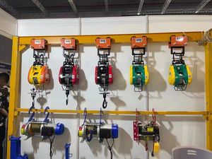 Mesin pengangkat tali kawat 220V elektrik, kapasitas 500Kg 1ton lift fase tunggal baru untuk bahan restoran & Hotel - Product Image 6