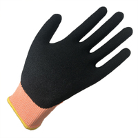 NMSAFETY 18 jauge ultra lumière Flex de sable finition résistant aux coupures niveau E,A5 gants CE EN388 4X43E