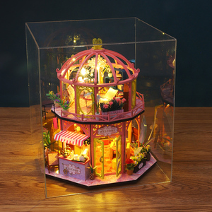 Kit de Modélisme en Bois DIY Maisonnette - Design Inspiré de la Maison d'Art - Pour les 14 ans et plus - Emballage Boîte Couleur - Puzzle 3D en Bois - Product Image 2