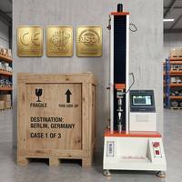 Equipo Digital para Pruebas Textiles, Capacidad de 200 kg - Prueba de Resistencia a la Costura ASTM D5034 y Prueba de Desgarro ISO 9073-3 para Máscaras de EPP/Batas Médicas