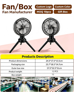 Ventilateur de table rechargeable pour hôtel, petit ventilateur d'été frais, idéal pour l'été, avec retour et remplacement garantis - Product Image 1