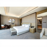 Usine approvisionnement direct moderne 5 étoiles hôtel de mode chambre à coucher chambre de meubles chambre d’hôte ensemble mode