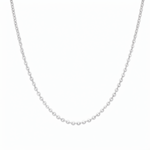 Glam High End Polished White Pt950 Fine Adjustable Pendant Chain Unisex Daily <b>Stack</b> Platinum Jewelry Gift - Product Image 4