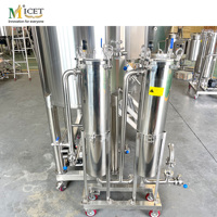 Lini Produksi Kopi Cold Brew MICET 300L 500L Tangki Ekstraksi Kopi Stainless Steel Fermentor Pencampur Rasa Pengisi Botol
