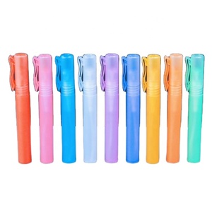 Hot Selling Colorful 10ml PP <b>Plastic</b> Mini Pen Shape Spray Perfume Bottles Pen <b>Tube</b> - Product Image 1