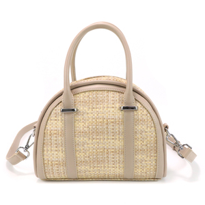Bolso Bandolera Tejido para Mujer, Verano 2025, con Detalles en PU de Alta Calidad, Elegante Mini Bolso de Mano - Product Image 2
