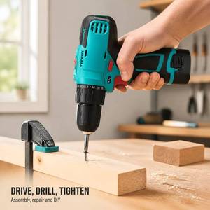 STEELTREKS Perceuse électrique robuste 220V haute puissance à vitesse variable pour le perçage du bois et du métal, rénovation domestique, usage industriel - Product Image 2