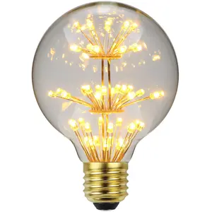 2022 filament led ampul E14 spiral dekoratif lamba 110V retro küçük ampul amber temizle buzlu dim toptan ampul