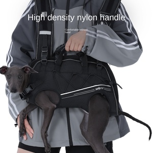 Yüksek Kaliteli Nefes Alabilen Taşınabilir 1680D Polyester Köpek Kaldırma Tasması Açık Hava Köpek Taşıma Sırt Çantası Farklı Boyutlarda - Product Image 4