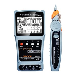 Comprobador de cables de red multifuncional integrado, prueba de emparejamiento analógico y digital, prueba PoE, longitud de línea de videoteléfono - Product Image 1