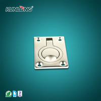 Poignée de porte tactile ambidextre en acier inoxydable 316 SK4-9002-SN03, résistance à la corrosion, installation facile, usage industriel