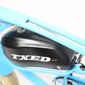 TXED Chopper électrique 3 roues vélo 250W moteur arrière E moto vélo 48v électrique gros pneu plage Cruiser vélo - Product Image 5