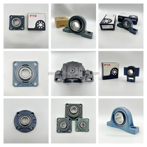 แบริ่งบล็อคหมอนเหล็กความแม่นยำสูงตลับลูกปืนที่นั่งสี่เหลี่ยมทรงกลมด้านนอกสำหรับเครื่องจักรประกอบด้วย UCF209 UCF202 UCF203 - Product Image 2