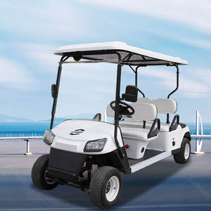 Voiturette de golf électrique à livraison rapide, batterie au lithium, 6 places, 4 sièges, tout-terrain, petite machinerie municipale - Product Image 5