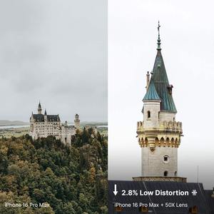 <span class=keywords><strong>Kit</strong></span> d'objectif de photographie <span class=keywords><strong>Apexel</strong></span> avec clip universel et trépied à tête sphérique, objectif zoom hyper téléobjectif 50x pour mobile, - Product Image 4