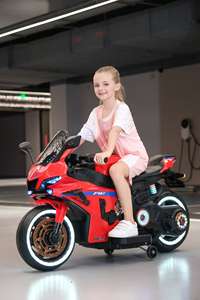 High Performance Electric Powered Ride on Toy for Boys Girls With Safety Helmets Kids <strong>Motorbikes</strong> - Product Image 2