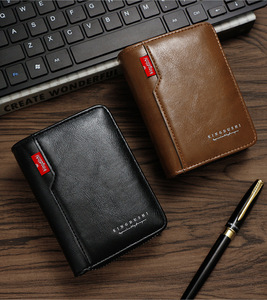 Slim <strong>Trifold</strong> <strong>Wallet</strong> for Men Lightweight Design Perfect for Front Pocket Carry PU Leather <strong>Wallet</strong> - Product Image 4