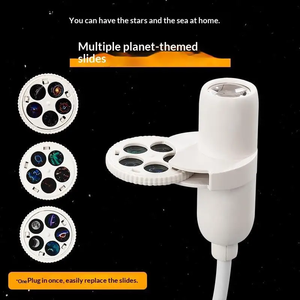 Nuevo Proyector Portátil 2 en 1 para Auto, 15 Películas de Proyección, Luz Nocturna de Cielo Estrellado de Galaxia Ajustable en 360°, 4K HDR Ajustable - Product Image 3