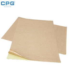 Matte White Self <b>Adhesive</b> Paper Roll Yellow Glassine Liner Offset Printing Wholesale <b>Adhesive</b> Label Stock - Product Image 1
