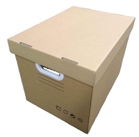 Cajas de Archivo de Cartón Corrugado de Alta Calidad para Almacenamiento de Archivos de Oficina, Cajas de Archivo Impresas