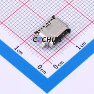 GT-USB-7027A USB Connector SMD Connector ( Connector Type: Type-C )( Protocol Standard: USB 3.1 )( Gender: Female ) - Product Image 1