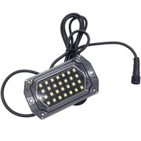 Projecteur LED OEM 280 LED longue durée pour SUV, camion, remorque, tout-terrain, 12V, blanc pur, étanche IP68, 10 modules, scanner, éclairage grand angle pour Overland