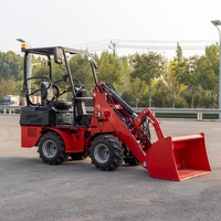 Gelenkter Minilader HT180 Hydrostatischer Allrad-Radlader Hoflader zum Verkauf