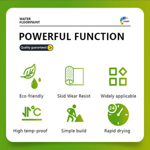 Self-leveling Eco-friendly Waterproof Epoxy <strong>Floor</strong> <strong>Paint</strong> for Warehouse Garage Workshop-Blue <strong>Green</strong> Grey Color - Product Image 4