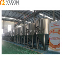 Fermenteur conique de 200l 500l 1000l 2000l 3000l 5000l, réservoir de fermentation de bière, système de fermentation