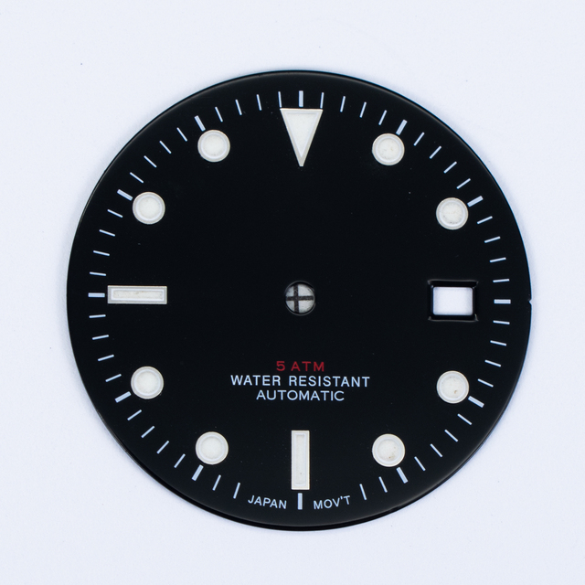 2024 New Arrivals Watch Dial Spare Parts Manufacturer Luminous Dial Custom Logo Watch Parts