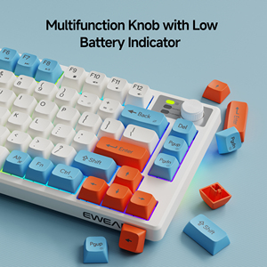 Eweadn V75 <span class=keywords><strong>Best</strong></span> Verkochte Kantoor Toetsenbord En Muis Bundel Multifunctionele Draaiknop Gaming Toetsenbord En Muis Combo - Product Image 4