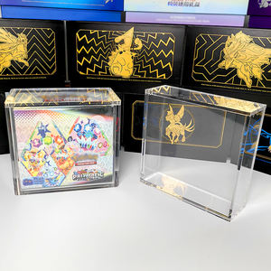 Kotak Penyimpanan Akrilik Magnetik Transparan Harga Pabrik untuk POKE MON Elite Trainer Case, Kotak Pelindung, Kotak Booster, Kotak Akrilik - Product Image 2