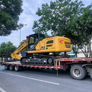 Excavadora de cadenas hidráulica amarilla nueva de la marca Shantui SE220LC, maquinaria de construcción de servicio pesado con cucharón de 1.3m, motor/bomba - Product Image 2